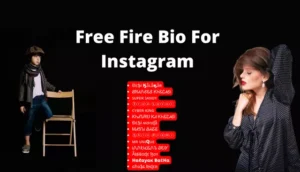 Free Fire Bio For Instagram