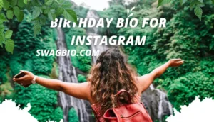 Birthday Bio For Instagram